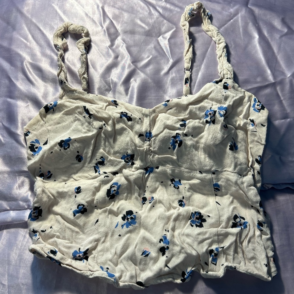 Floral tank top